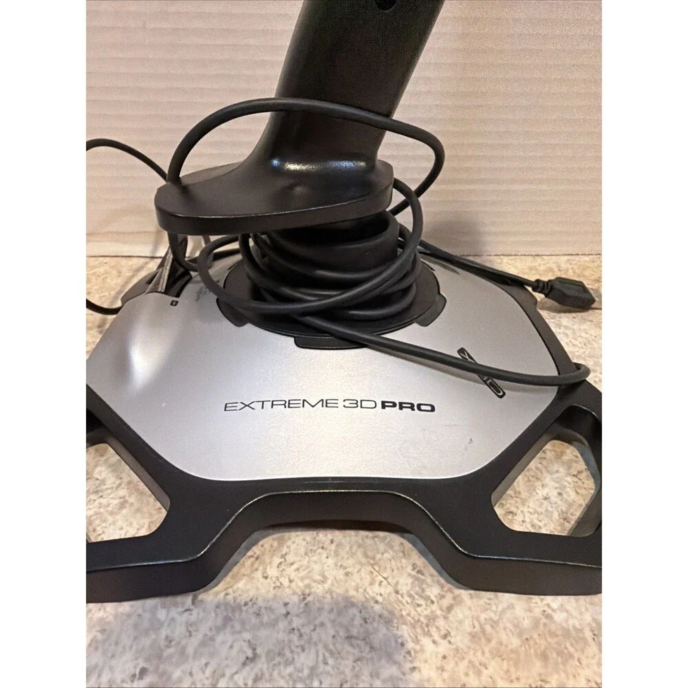 Logitech Extreme 3D Pro USB Flight Stick Joystick PC Untested